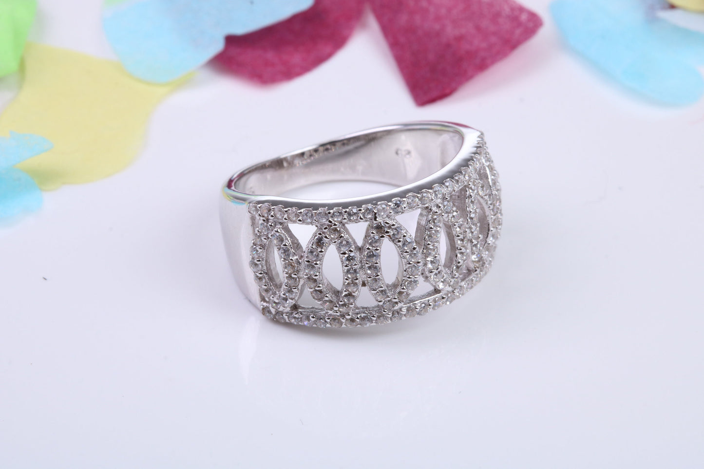 Very Dressy Cubic Zirconia set Ring