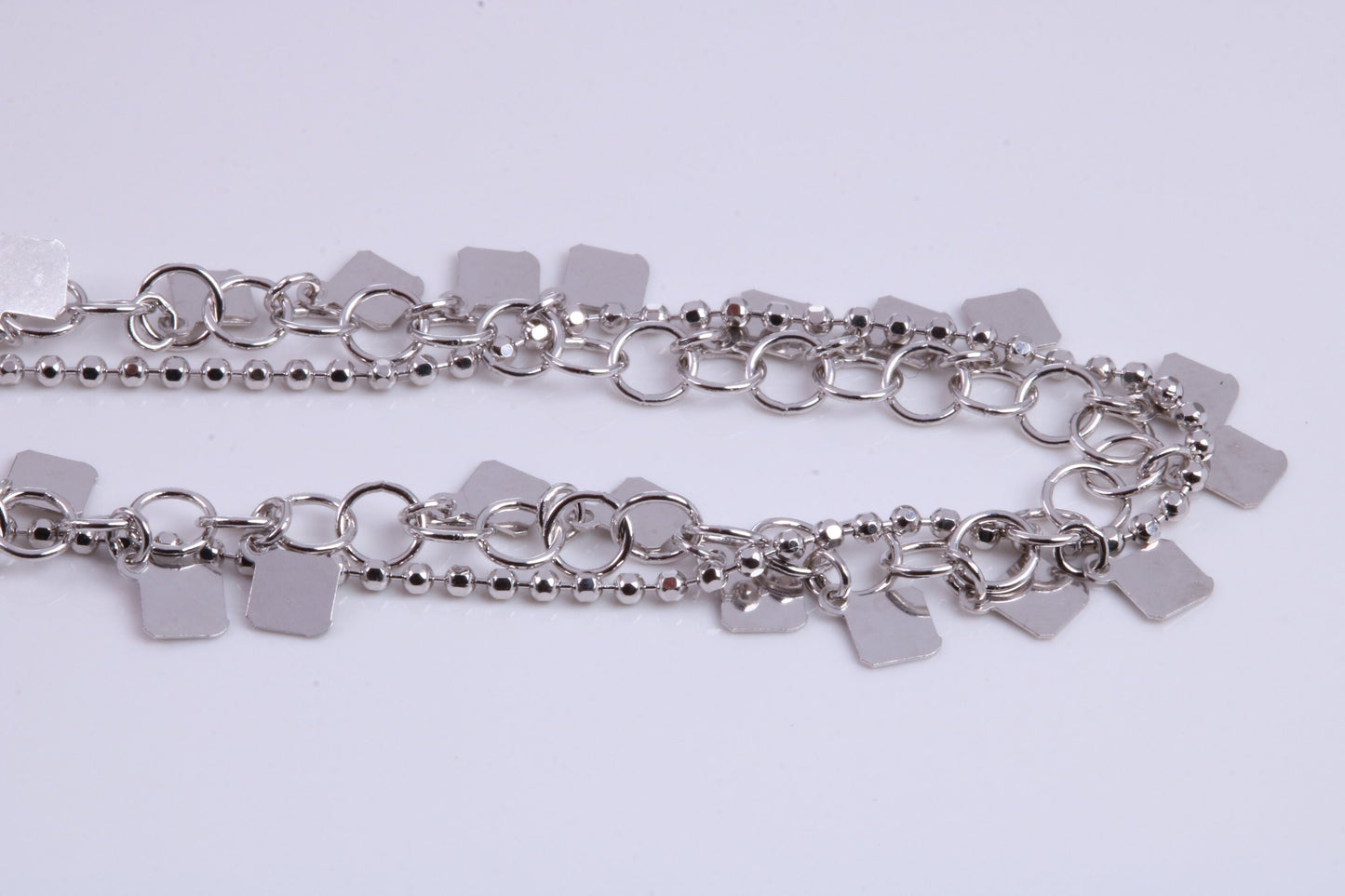 Multi Tassle Bracelet, made from solid Sterling Silver, Length Adjustable