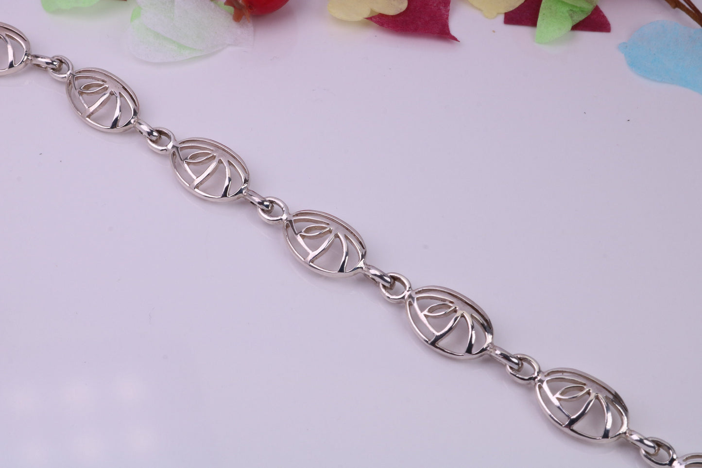 Multi Link Bracelet, made from solid Sterling Silver, 7.50 Inches Long