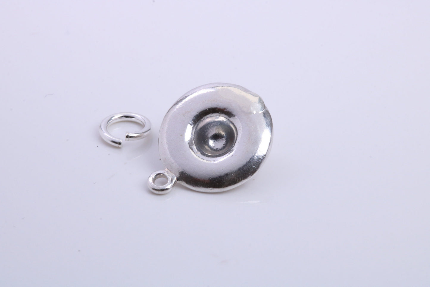 Garden Sun Hat Charm, Traditional Charm, Made from Solid 925 Grade Sterling Silver, Complete with Attachment Link