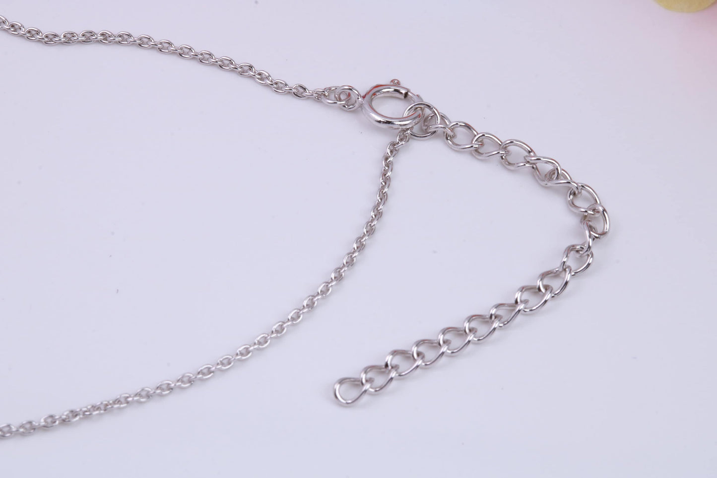 Sparrow Bird Necklace with Length Adjustable Chain, Made from solid Sterling Silver, 18ct Yellow Gold Plated