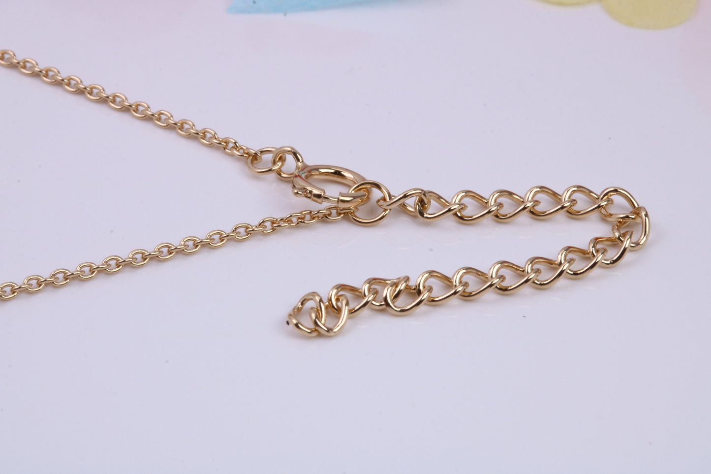Double Hoop C Z and Mother of Pearl Necklace with Length Adjustable Chain, Made from solid Sterling Silver, 18ct Yellow and Rose Gold Plated