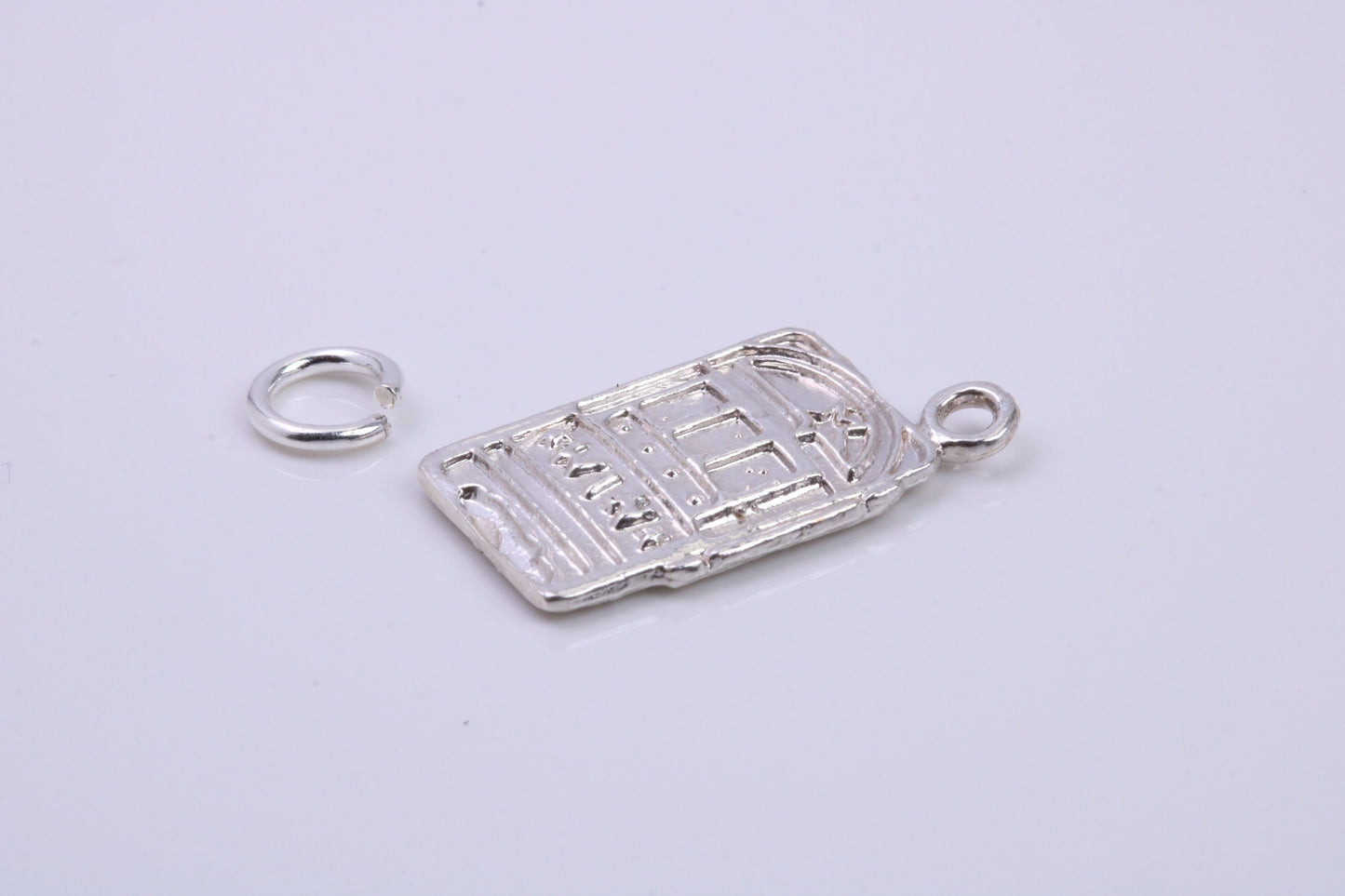 Slot Machine Charm, Traditional Charm, Made from Solid 925 Grade Sterling Silver, Complete with Attachment Link