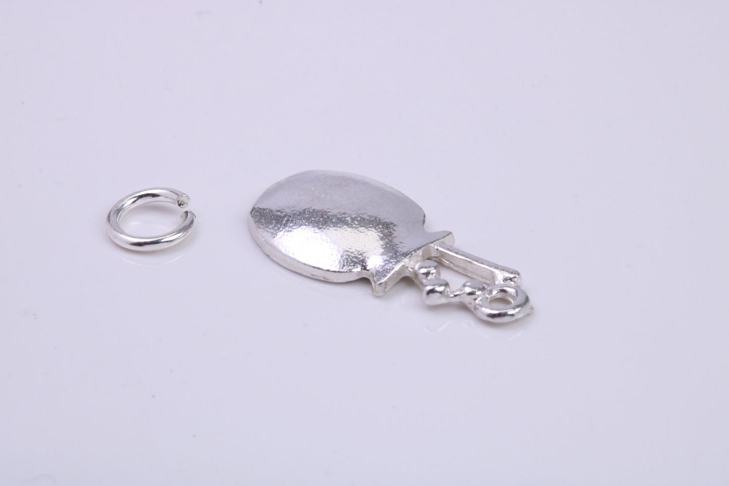 Cooking Pot Charm, Traditional Charm, Made from Solid 925 Grade Sterling Silver, Complete with Attachment Link