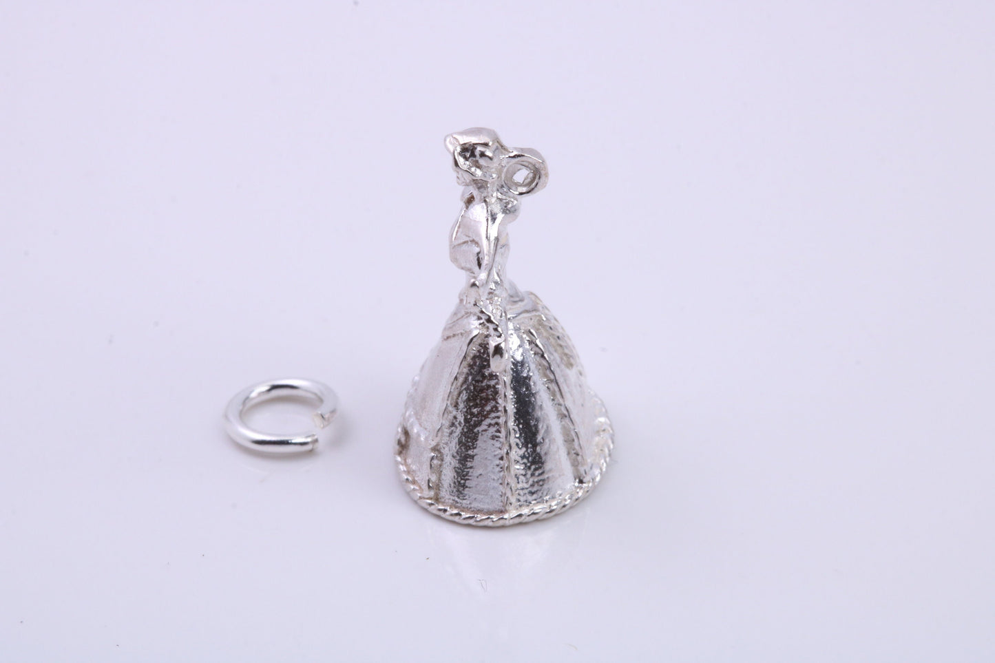 Water Carrier Charm, Traditional Charm, Made from Solid 925 Grade Sterling Silver, Complete with Attachment Link