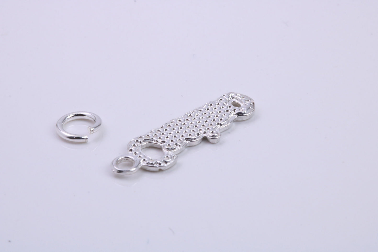 Casino Charm, Traditional Charm, Made from Solid 925 Grade Sterling Silver, Complete with Attachment Link