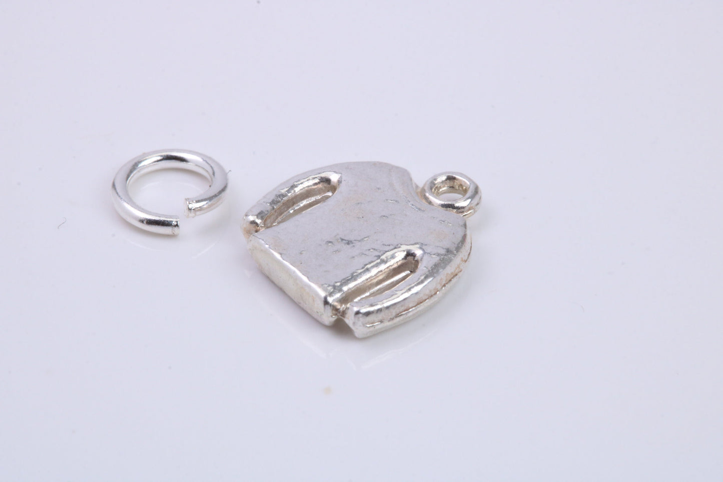 Jumper Charm, Traditional Charm, Made from Solid 925 Grade Sterling Silver, Complete with Attachment Link