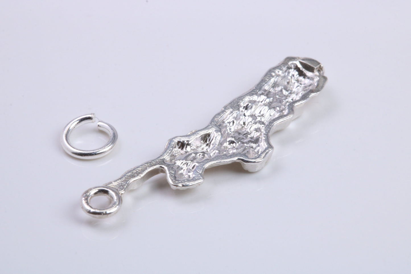 Statue of Liberty Charm, Traditional Charm, Made from Solid 925 Grade Sterling Silver, Complete with Attachment Link