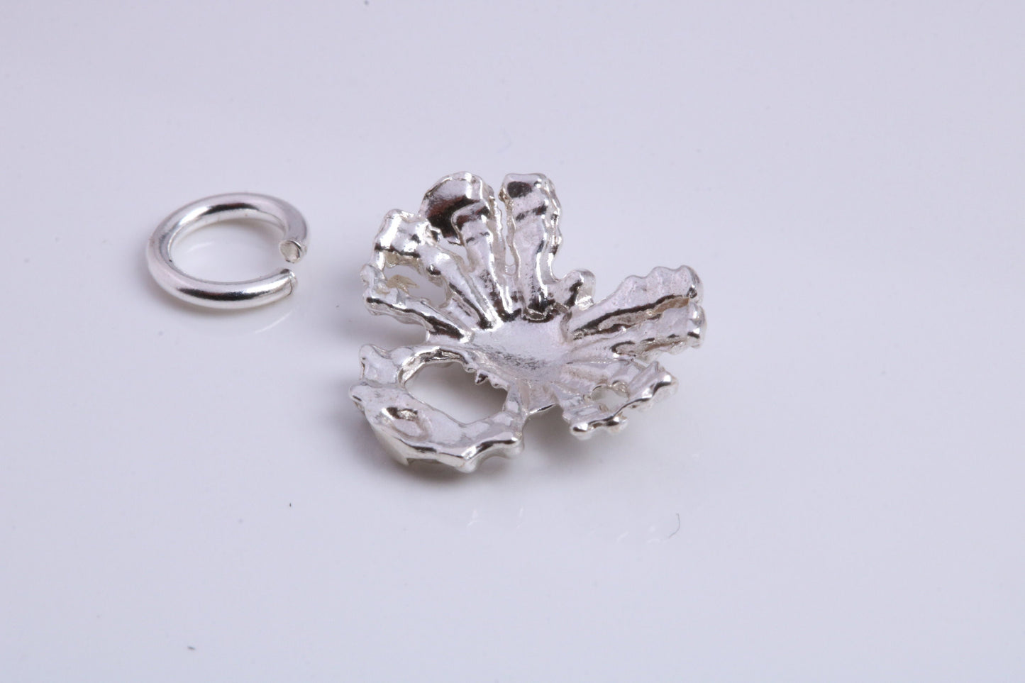 Crab Charm, Traditional Charm, Made from Solid 925 Grade Sterling Silver, Complete with Attachment Link