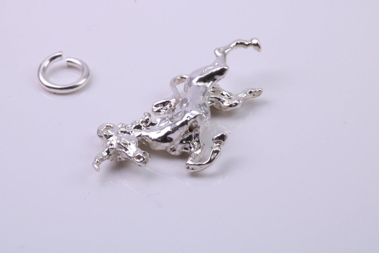 Unicorn Charm, Traditional Charm, Made from Solid 925 Grade Sterling Silver, Complete with Attachment Link