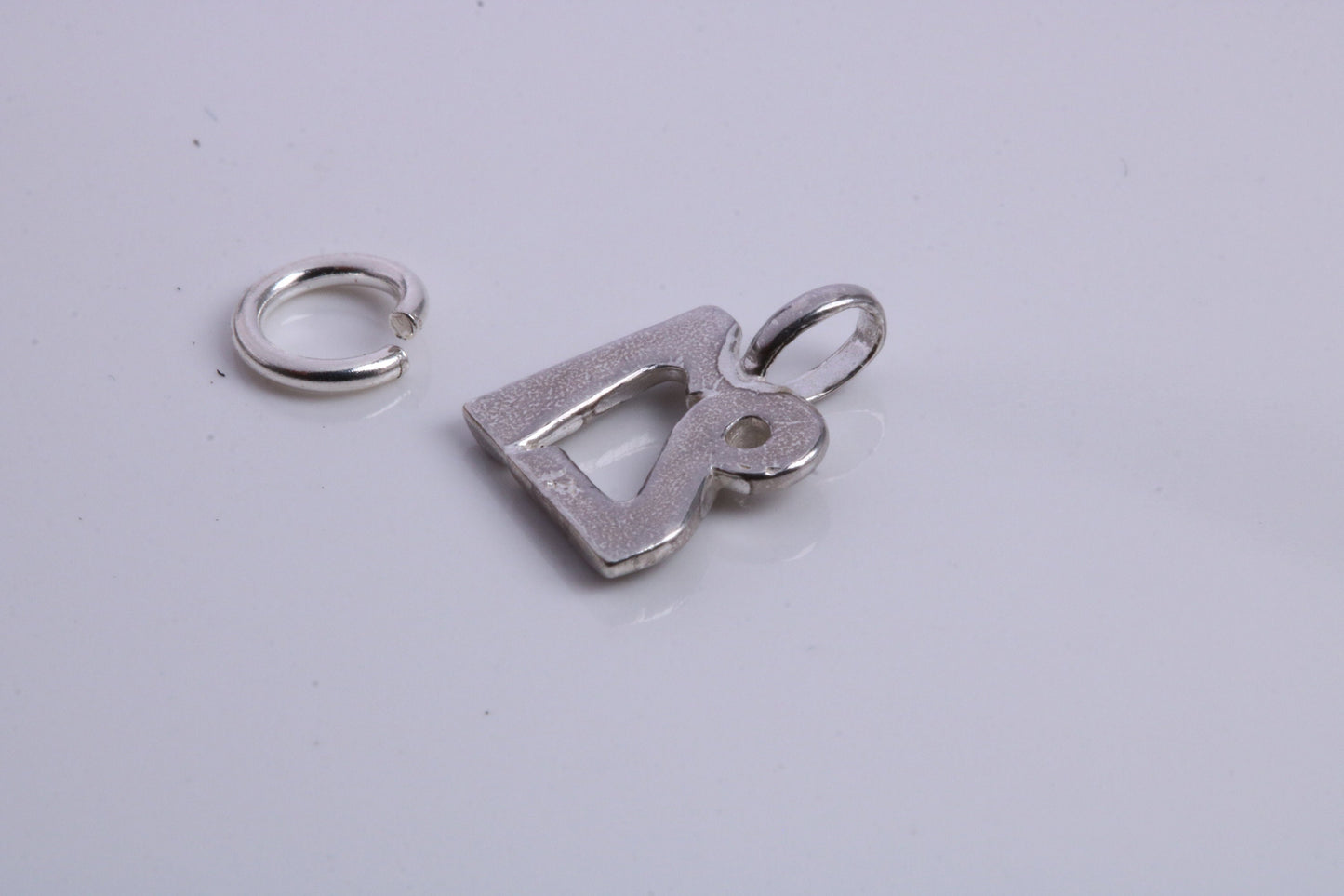 21st Birthday Charm, Traditional Charm, Made from Solid 925 Grade Sterling Silver, Complete with Attachment Link