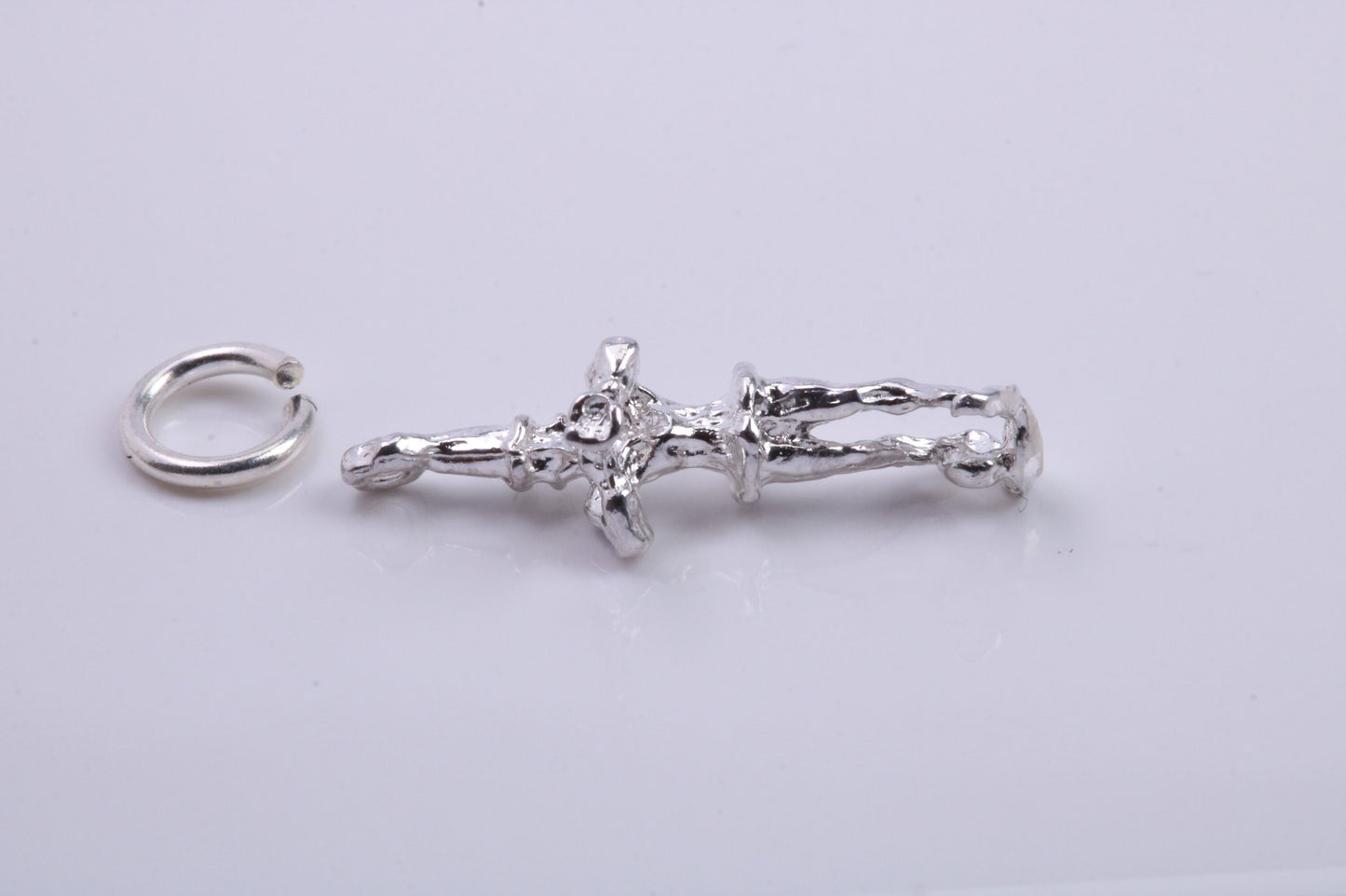 Pied Piper of Hamelin Charm, Traditional Charm, Made from Solid 925 Grade Sterling Silver, Complete with Attachment Link