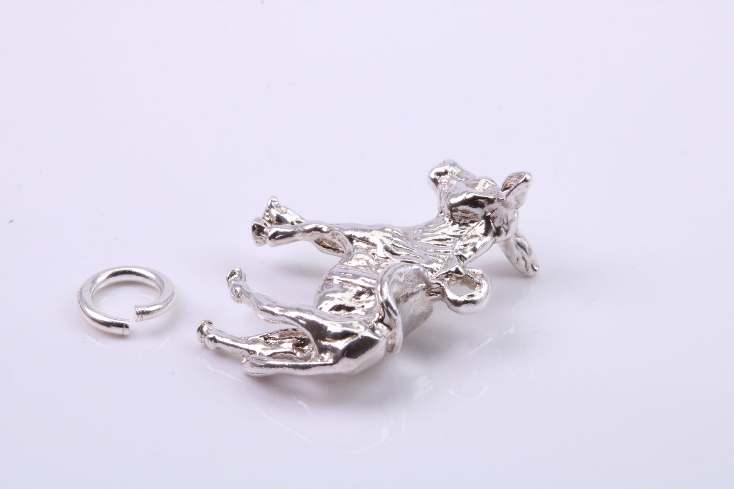 Farm Mule Charm, Traditional Charm, Made from Solid 925 Grade Sterling Silver, Complete with Attachment Link