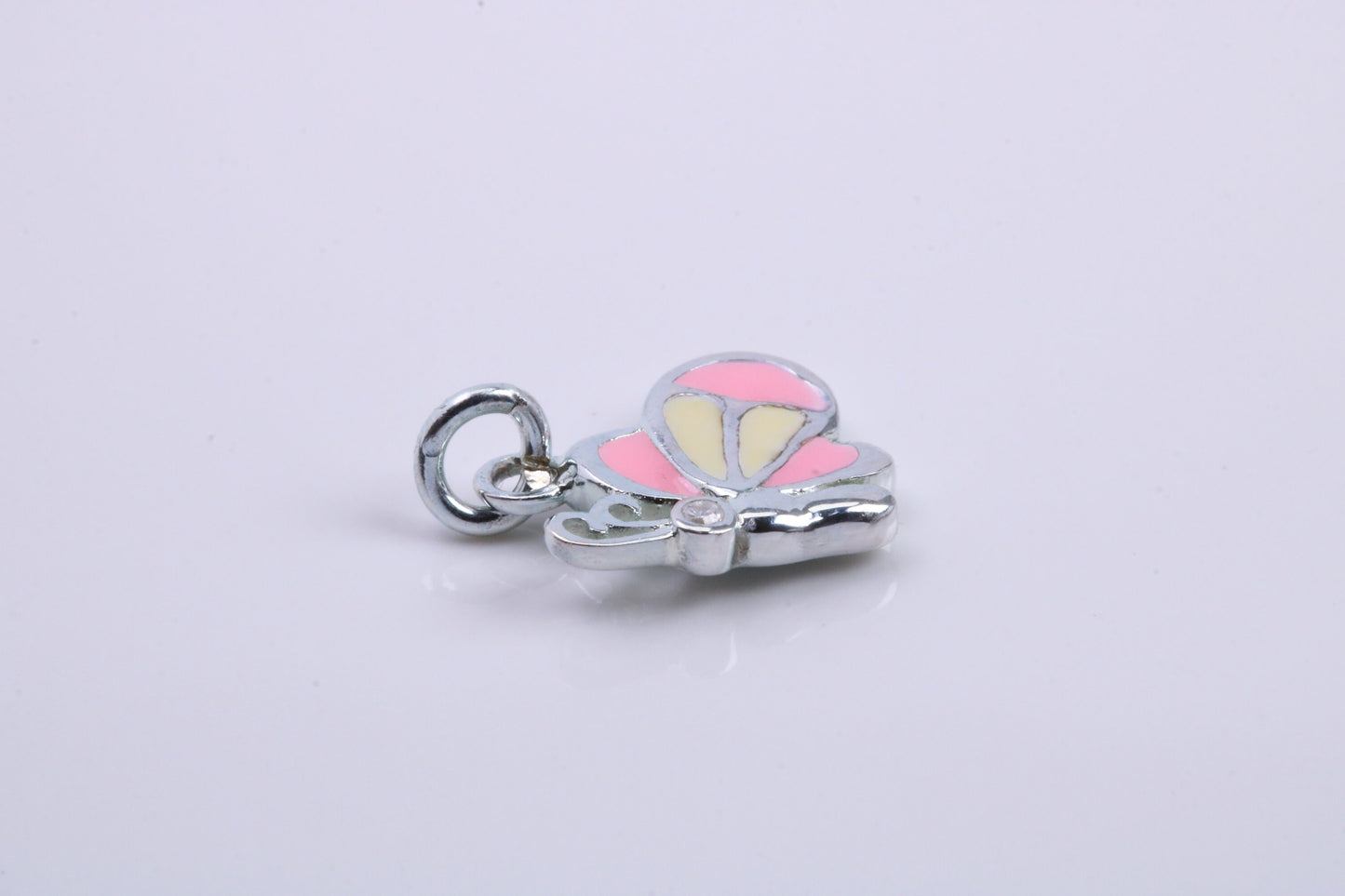 Snail Charm, Traditional Charm, Made from Solid 925 Grade Sterling Silver, Complete with Attachment Link