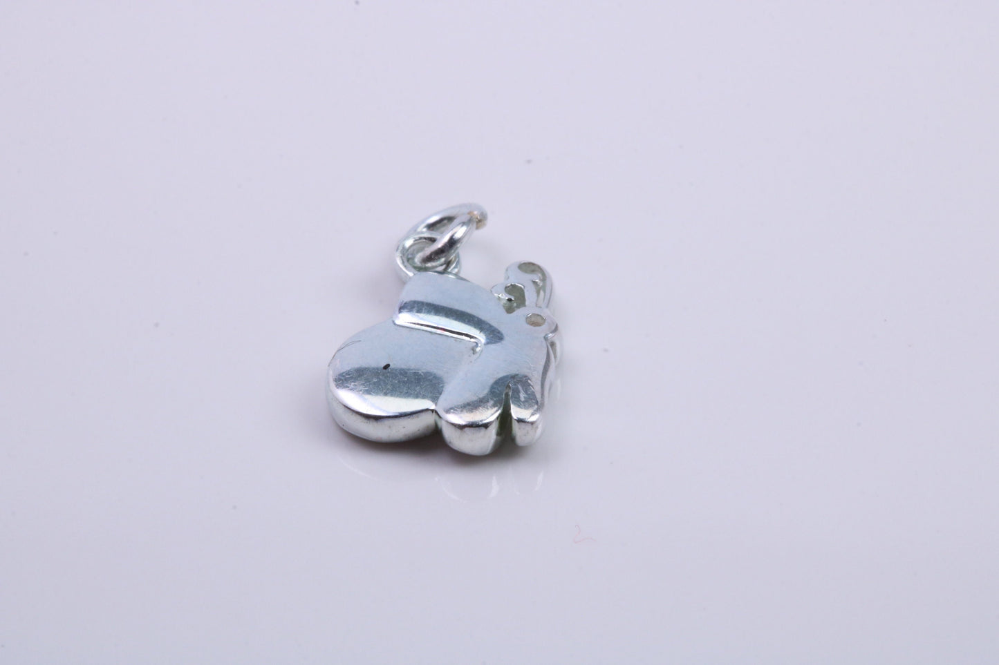 Snail Charm, Traditional Charm, Made from Solid 925 Grade Sterling Silver, Complete with Attachment Link