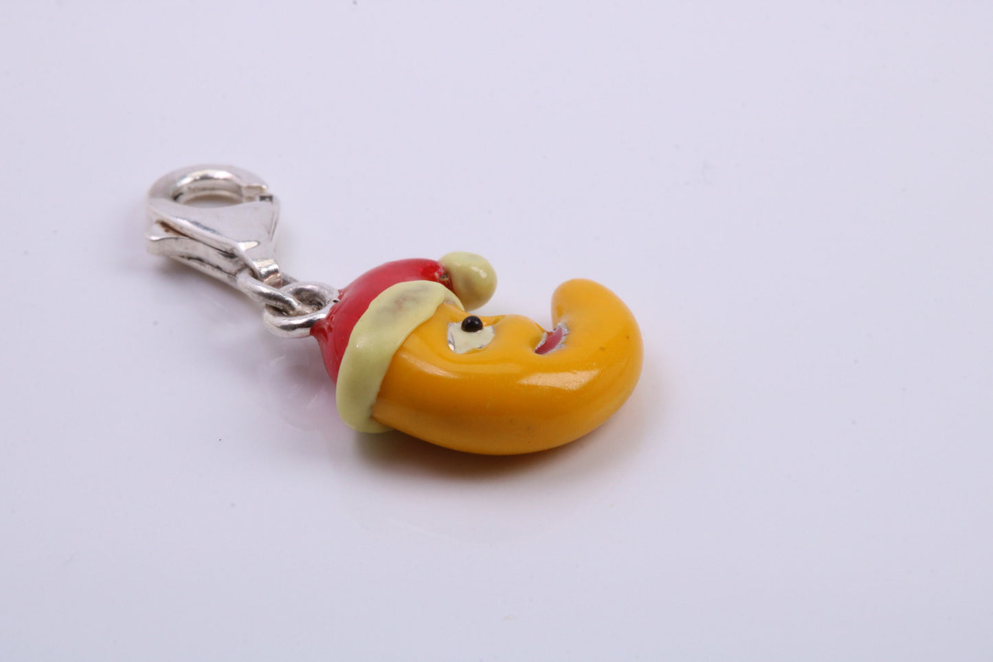 Christmas Stocking Charm, Traditional Charm, Made from Solid 925 Grade Sterling Silver, Complete with Attachment Link