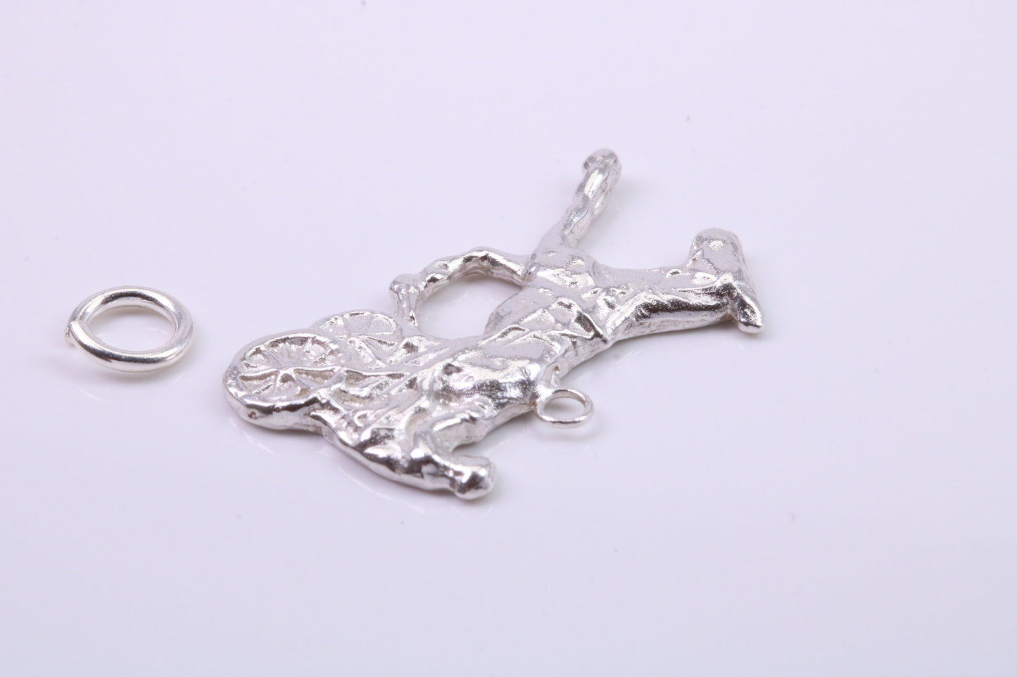Chariot charm, Traditional Charm, Made from Solid 925 Grade Sterling Silver, Complete with Attachment Link