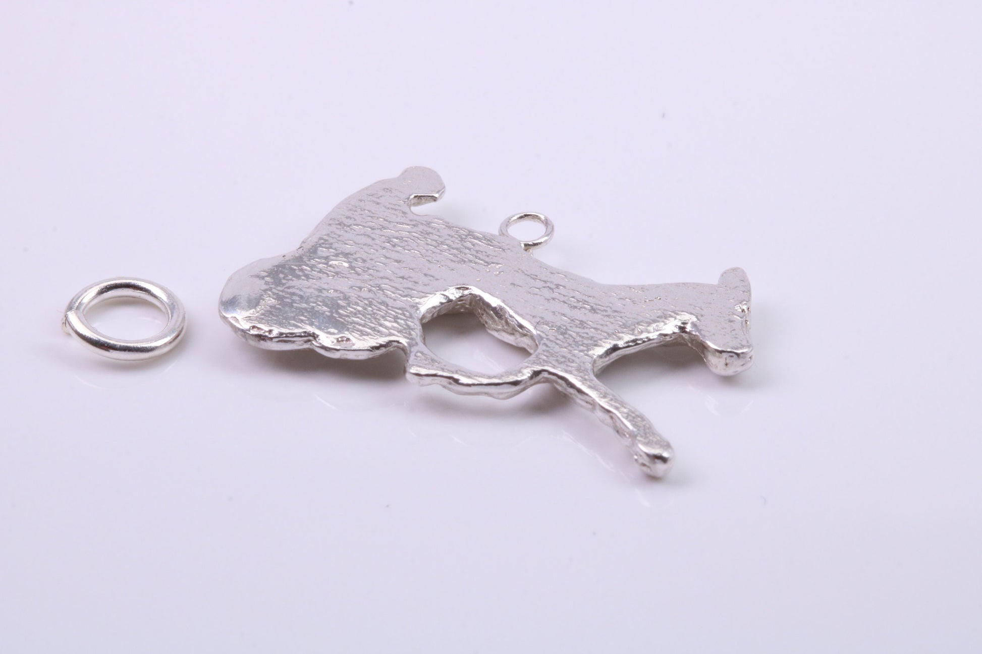 Chariot charm, Traditional Charm, Made from Solid 925 Grade Sterling Silver, Complete with Attachment Link