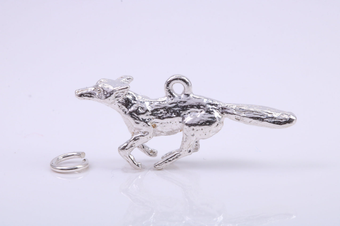 Greyhound Dog Charm, Traditional Charm, Made from Solid 925 Grade Sterling Silver, Complete with Attachment Link