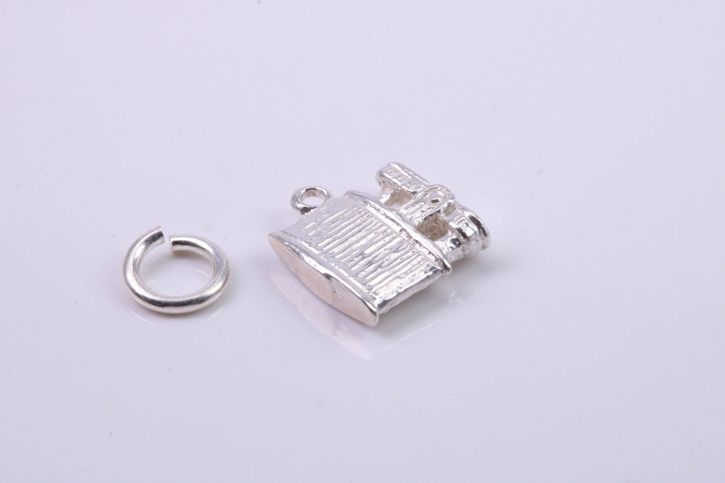 Cigar Lighter Charm, Traditional Charm, Made from Solid 925 Grade Sterling Silver, Complete with Attachment Link