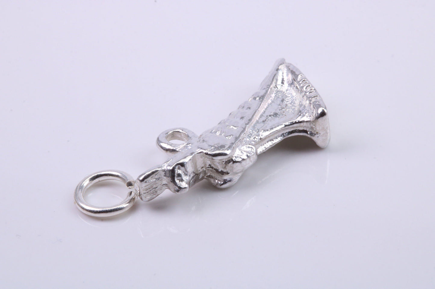 Egyptian Horus Charm, Traditional Charm, Made from Solid 925 Grade Sterling Silver, Complete with Attachment Link
