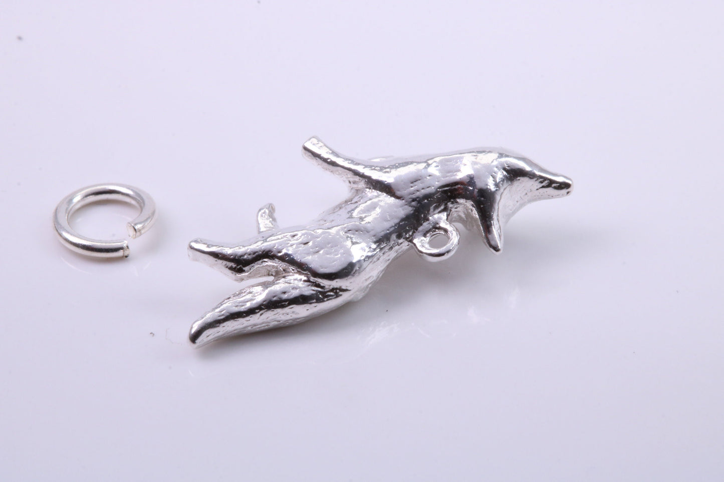 Fox Charm, Traditional Charm, Made from Solid 925 Grade Sterling Silver, Complete with Attachment Link