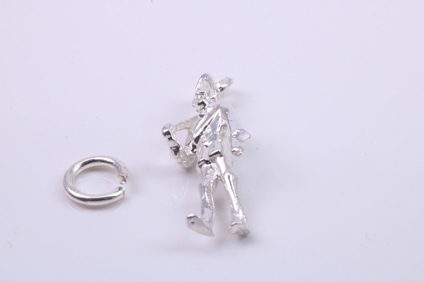 Royal Guard Charm, Traditional Charm, Made from Solid 925 Grade Sterling Silver, Complete with Attachment Link