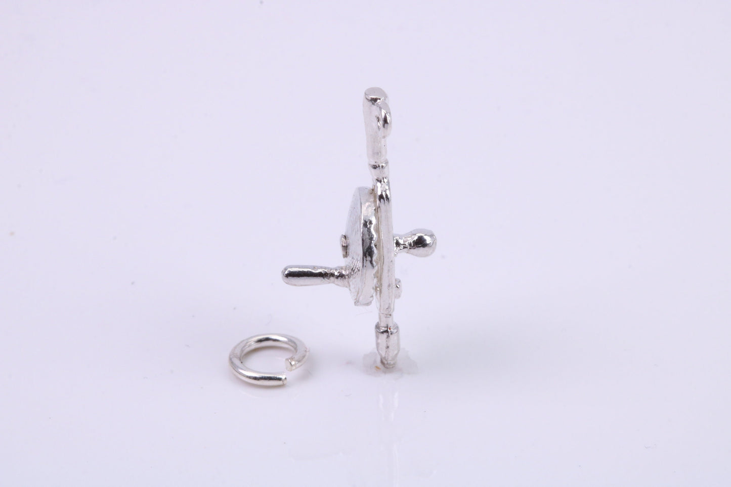 Hand Drill Charm, Traditional Charm, Made from Solid 925 Grade Sterling Silver, Complete with Attachment Link