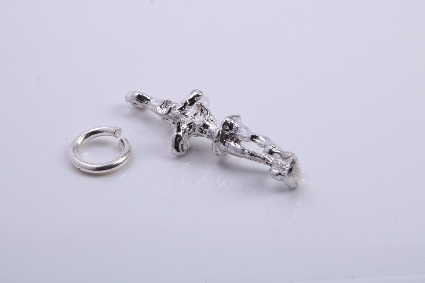 Pied Piper of Hamelin Charm, Traditional Charm, Made from Solid 925 Grade Sterling Silver, Complete with Attachment Link
