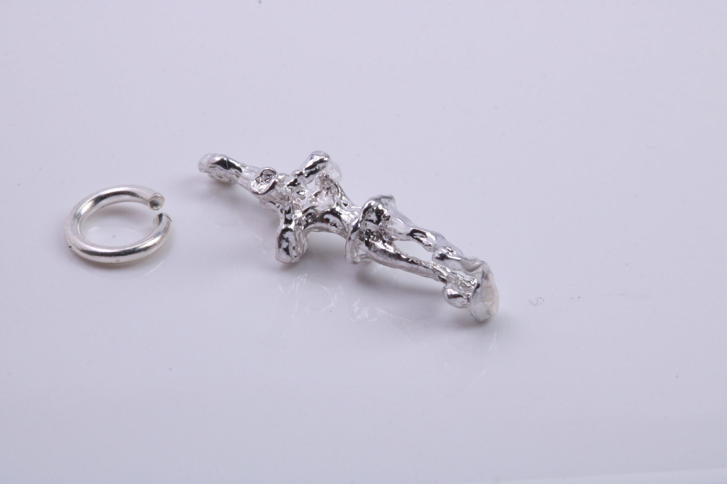 Pied Piper of Hamelin Charm, Traditional Charm, Made from Solid 925 Grade Sterling Silver, Complete with Attachment Link