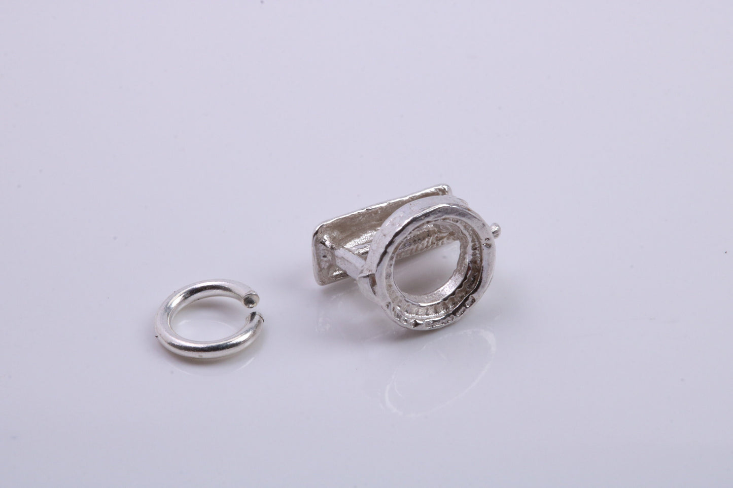 Water Well Charm, Traditional Charm, Made from Solid 925 Grade Sterling Silver, Complete with Attachment Link