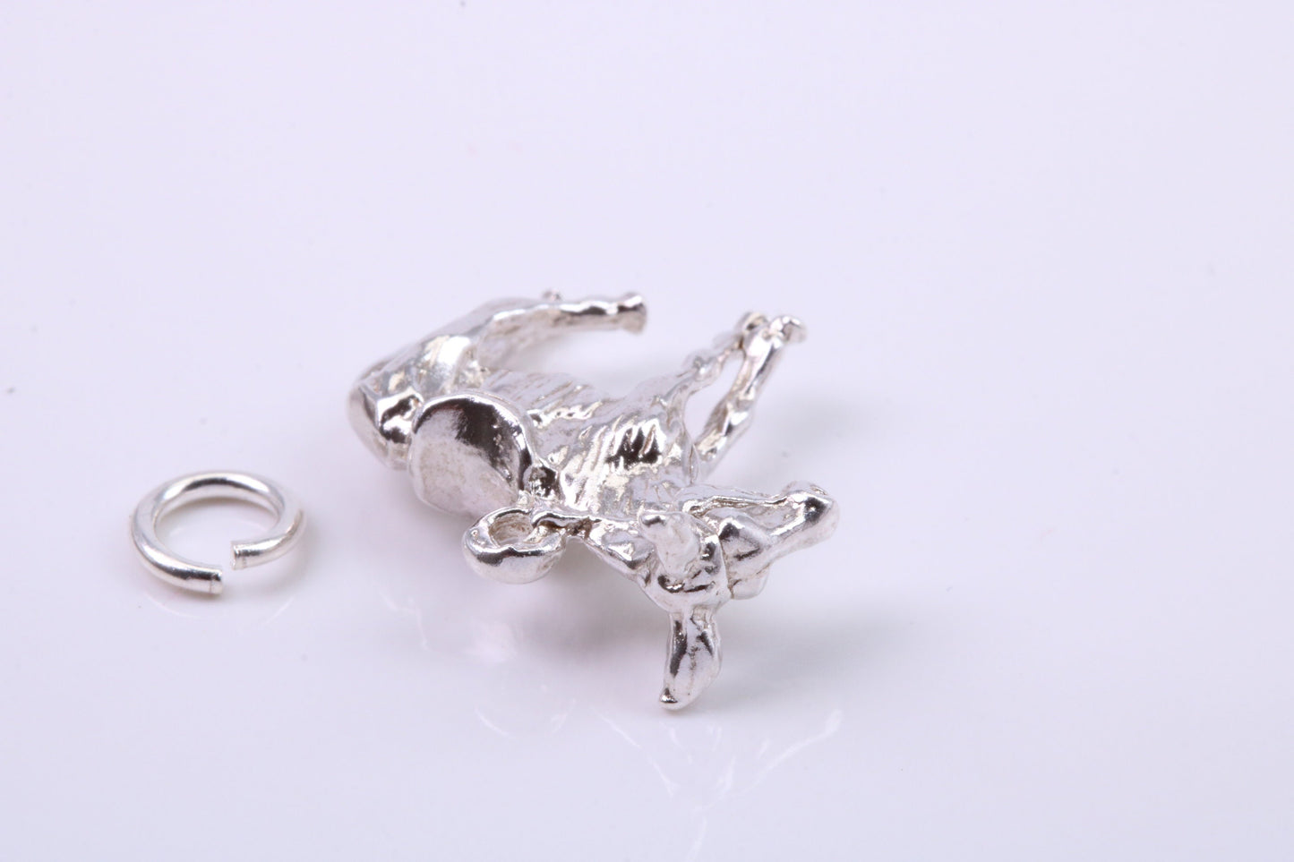 Farm Mule Charm, Traditional Charm, Made from Solid 925 Grade Sterling Silver, Complete with Attachment Link