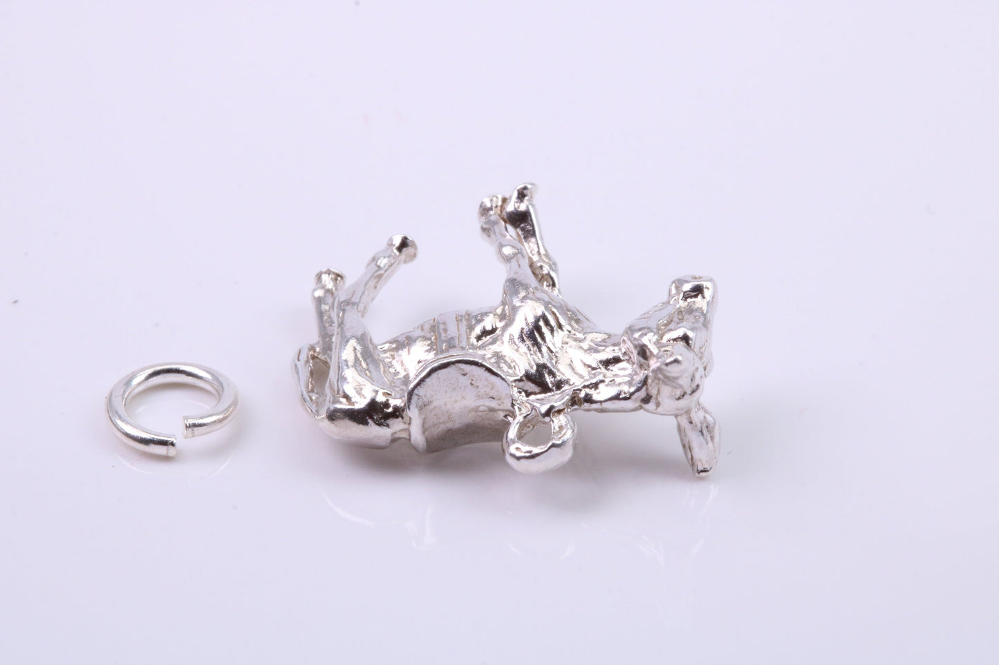 Farm Mule Charm, Traditional Charm, Made from Solid 925 Grade Sterling Silver, Complete with Attachment Link