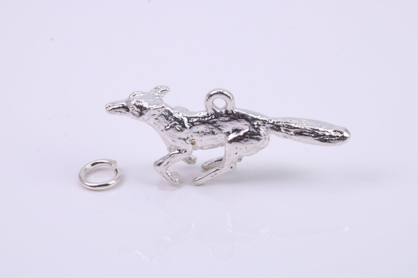 Greyhound Dog Charm, Traditional Charm, Made from Solid 925 Grade Sterling Silver, Complete with Attachment Link