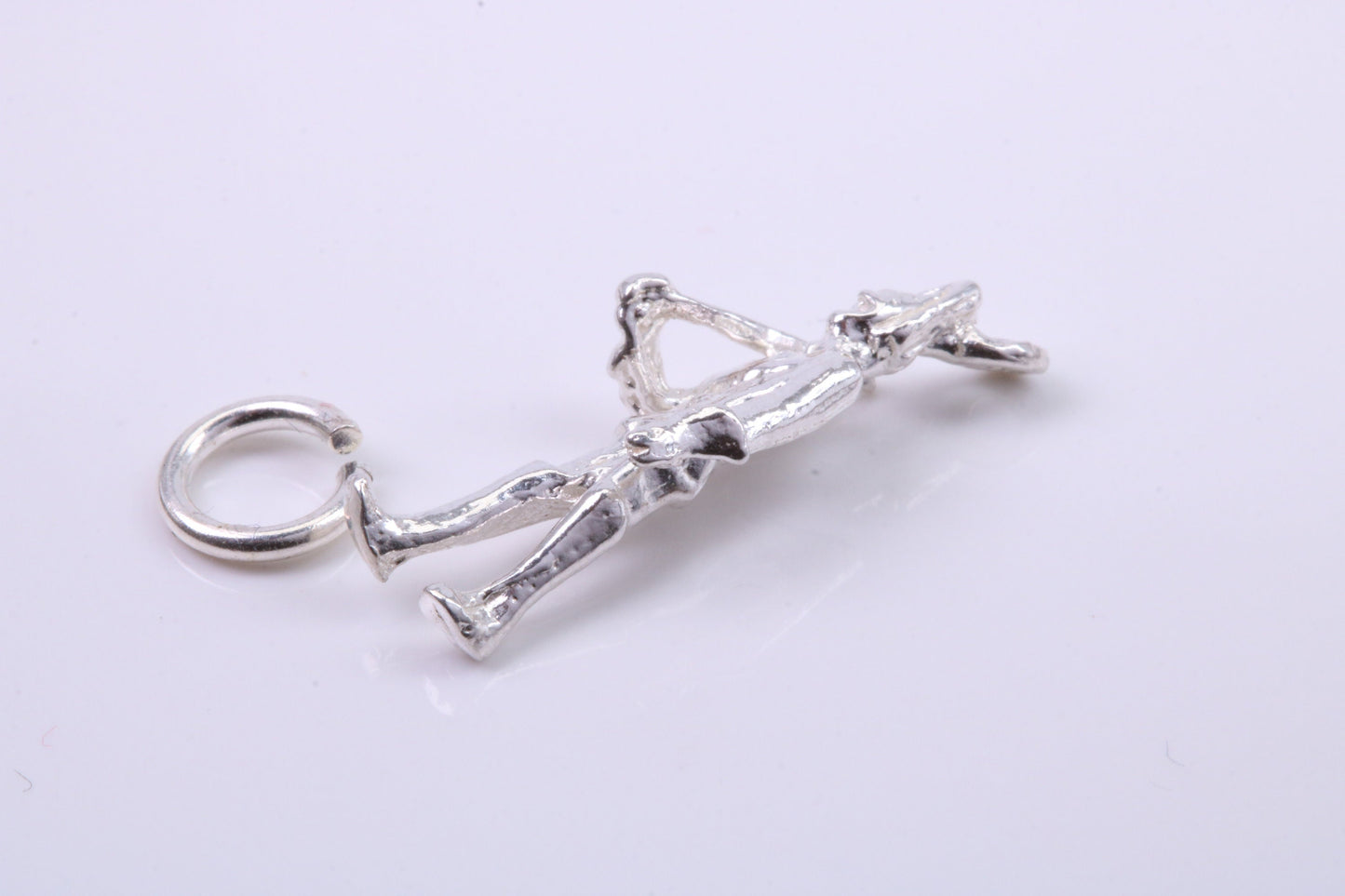 Royal Guard Charm, Traditional Charm, Made from Solid 925 Grade Sterling Silver, Complete with Attachment Link