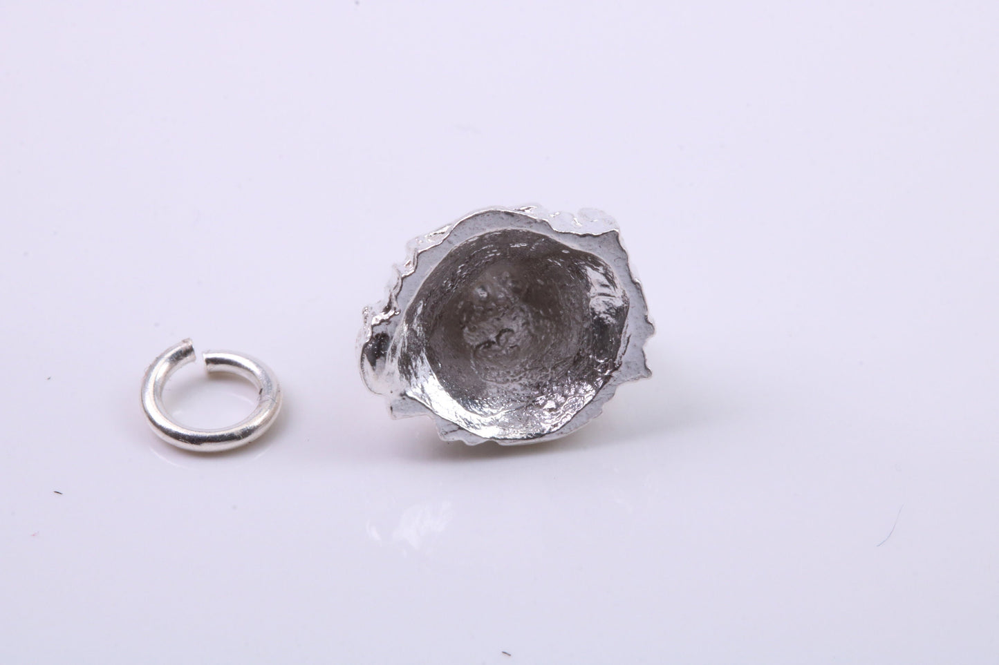 Domed Cathedral Charm, Traditional Charm, Made from Solid 925 Grade Sterling Silver, Complete with Attachment Link