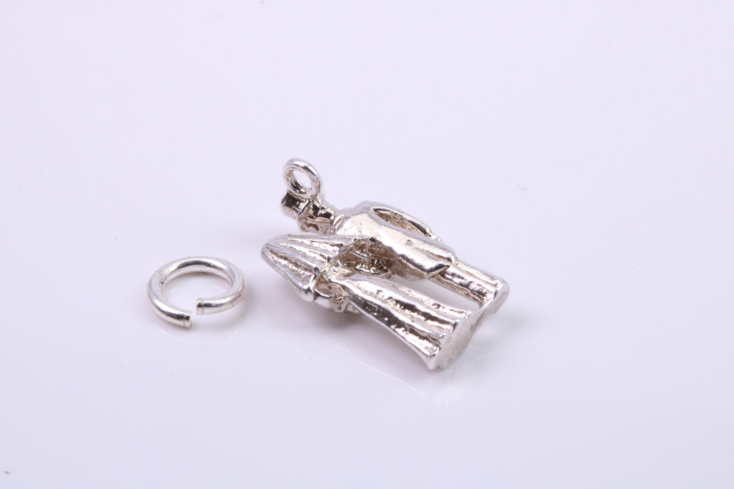The Vow Charm, Traditional Charm, Made from Solid 925 Grade Sterling Silver, Complete with Attachment Link
