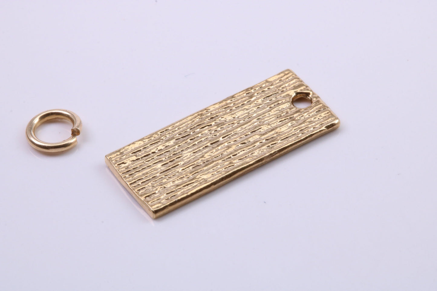 100 Dollar Bill Charm, Traditional Charm, Made from Solid 9ct Yellow Gold, British Hallmarked, Complete with Attachment Link