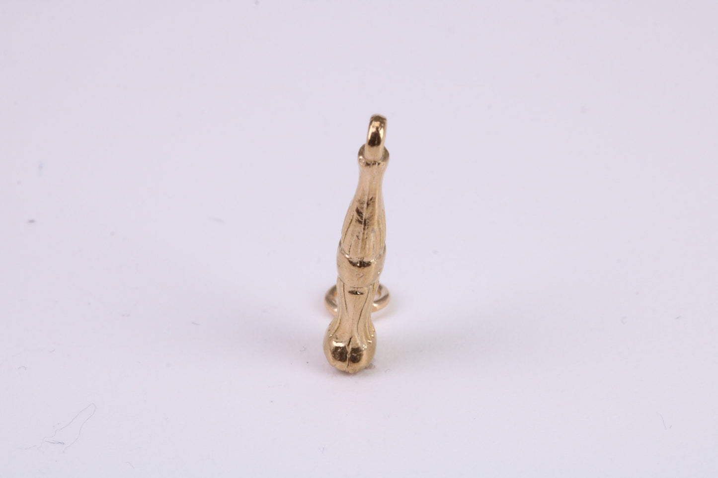 Cola Bottle Charm, Traditional Charm, Made From Solid Yellow Gold with British Hallmark, Complete with Attachment Link