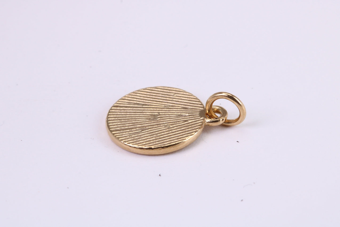 Paw Print Charm, Traditional Charm, Made from Solid Yellow Gold, British Hallmarked, Complete with Attachment Link