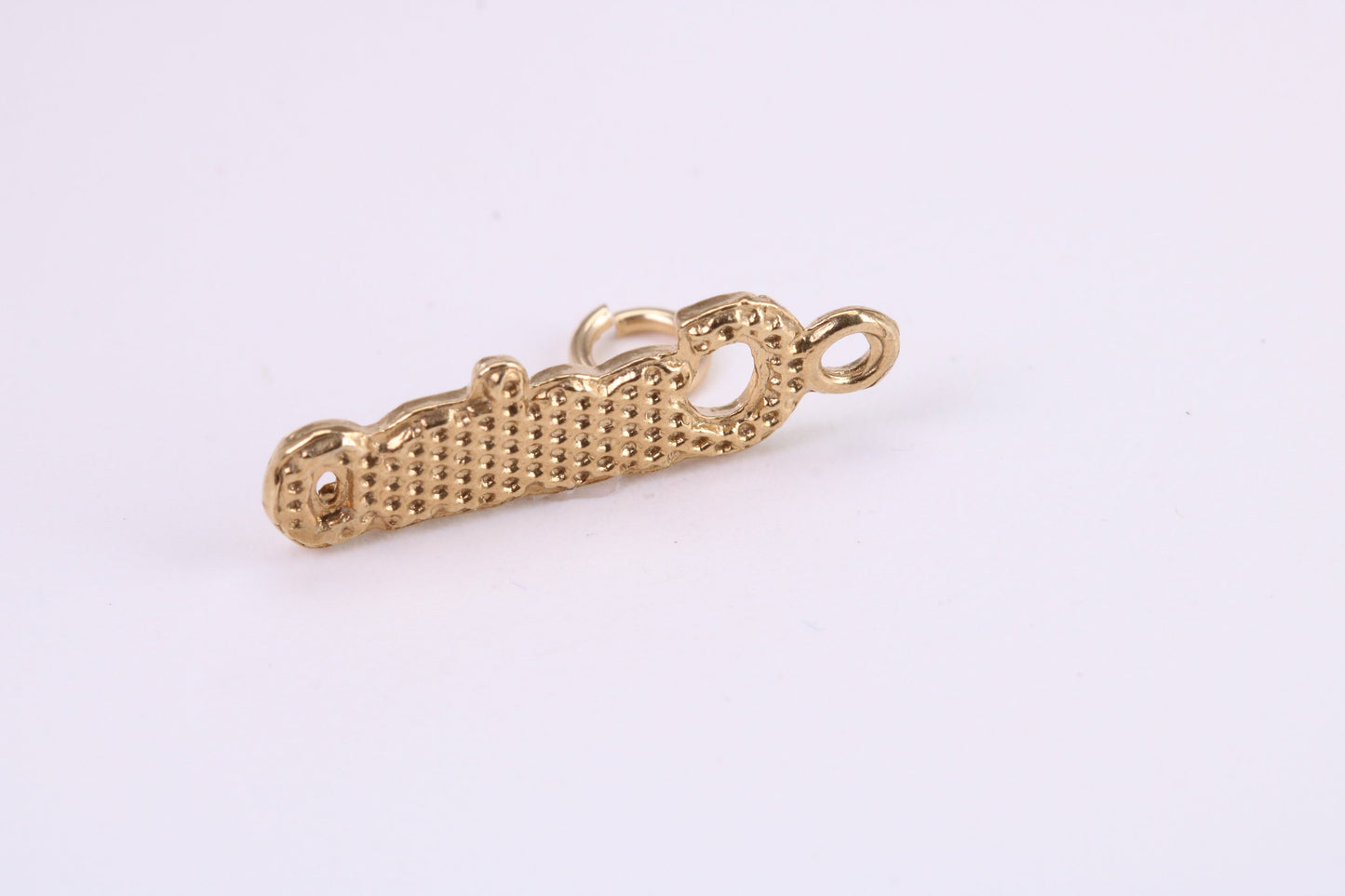 Casino Charm, Traditional Charm, Made from Solid Yellow Gold, British Hallmarked, Complete with Attachment Link
