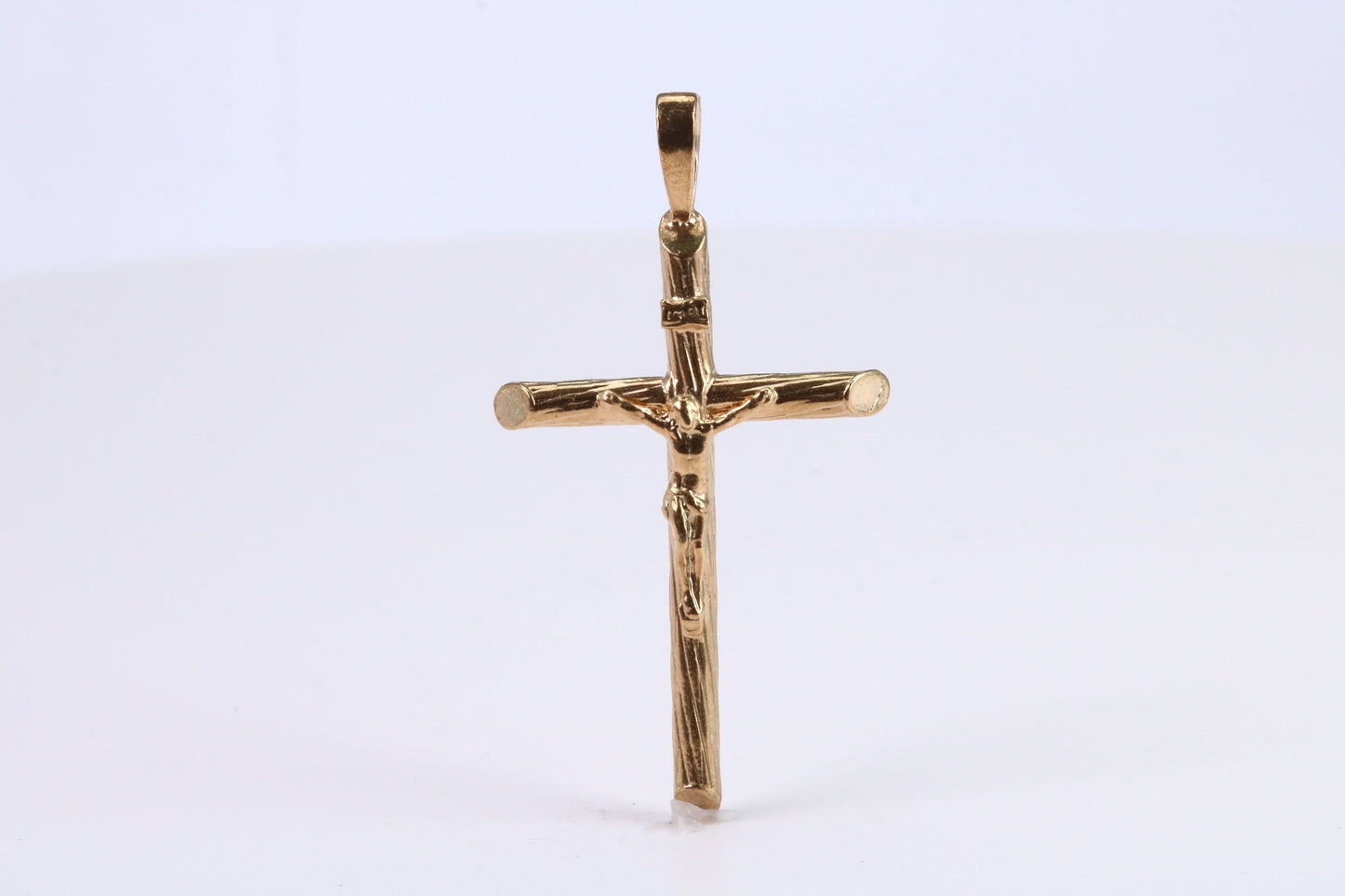 45 mm Long Gold Crucifix, Made from Solid Yellow Gold, British Hallmarked