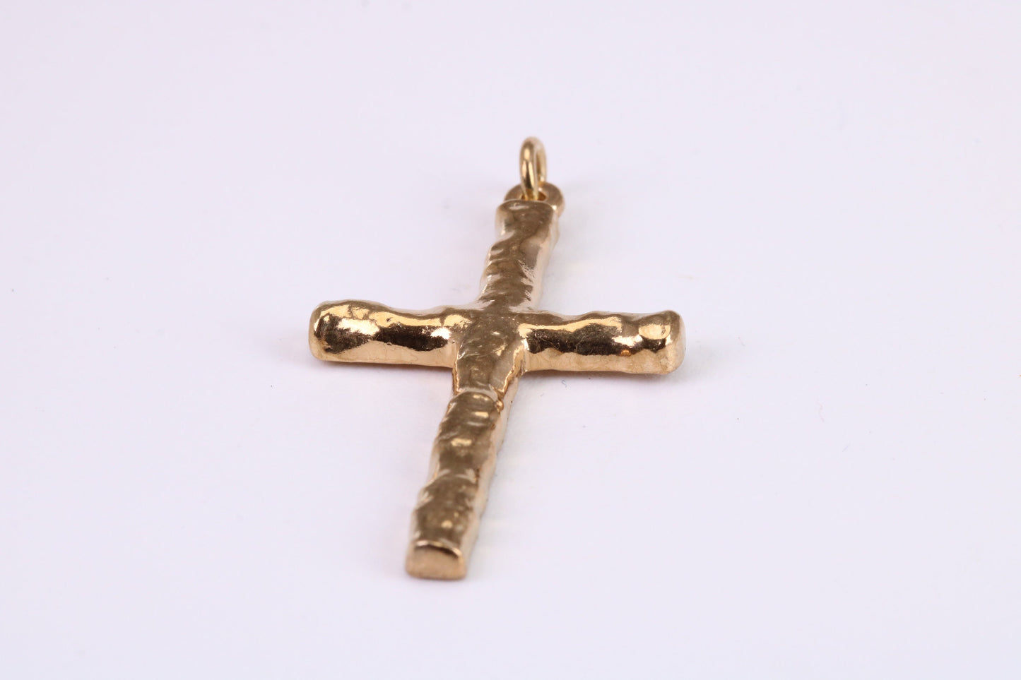 38 mm Long Gold Cross, Made from Solid Yellow Gold, British Hallmarked