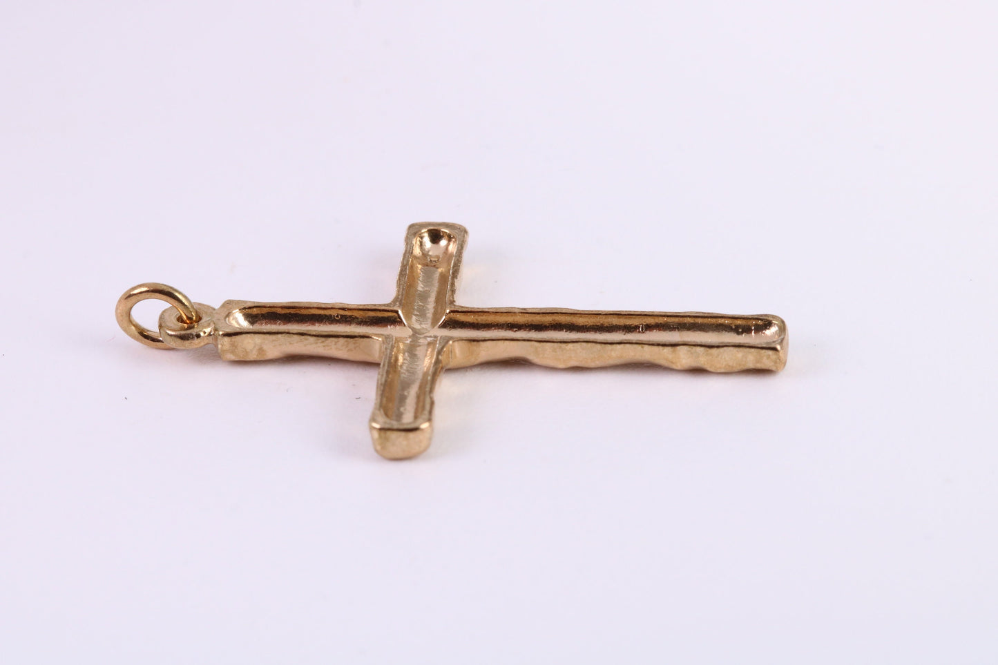 38 mm Long Gold Cross, Made from Solid Yellow Gold, British Hallmarked