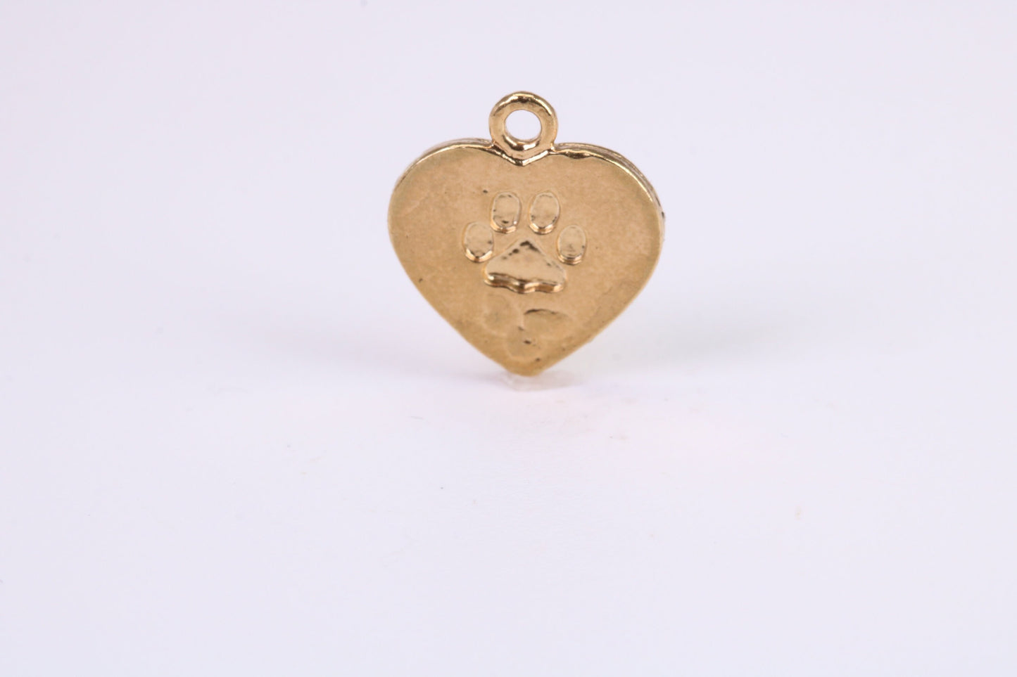 Love My Cat Charm, Traditional Charm, Made from Solid Yellow Gold, British Hallmarked, Complete with Attachment Link