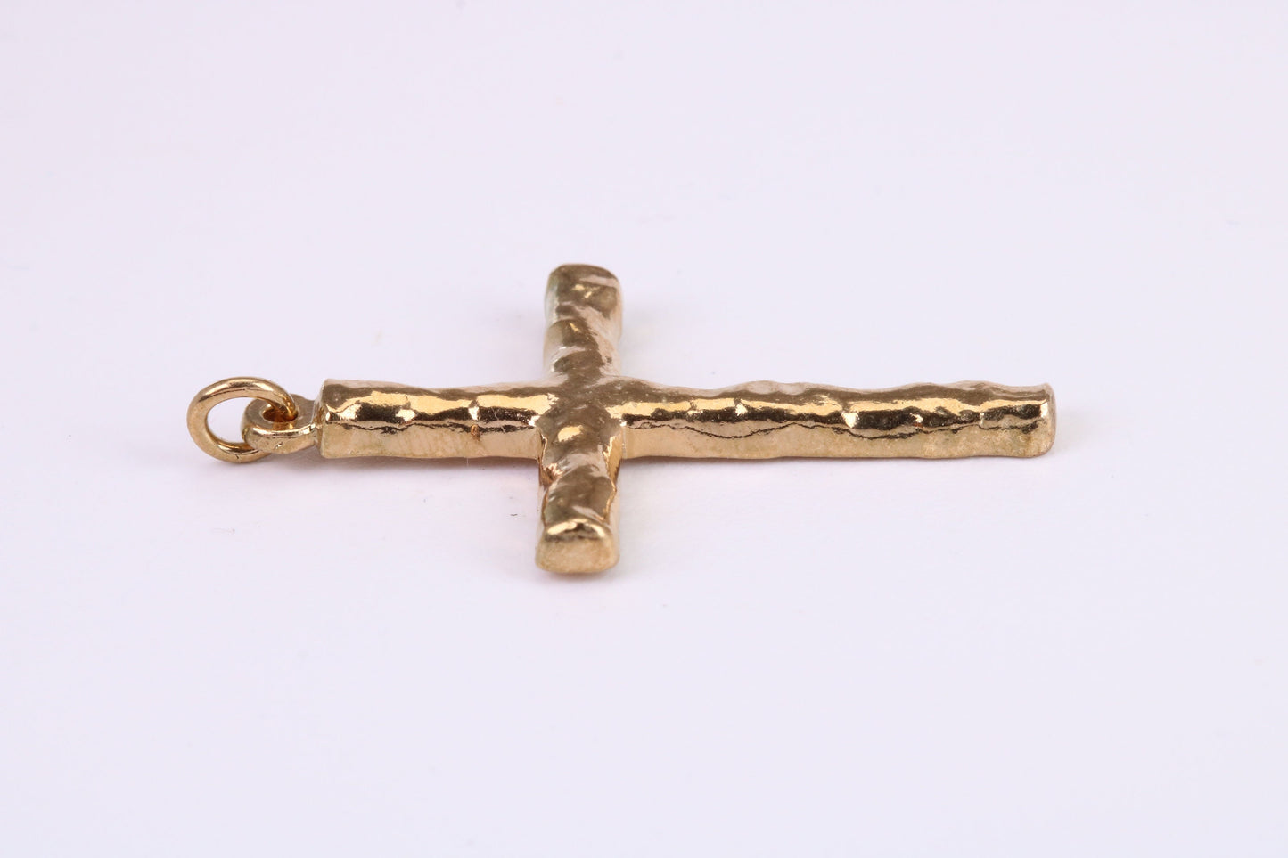 38 mm Long Gold Cross, Made from Solid Yellow Gold, British Hallmarked