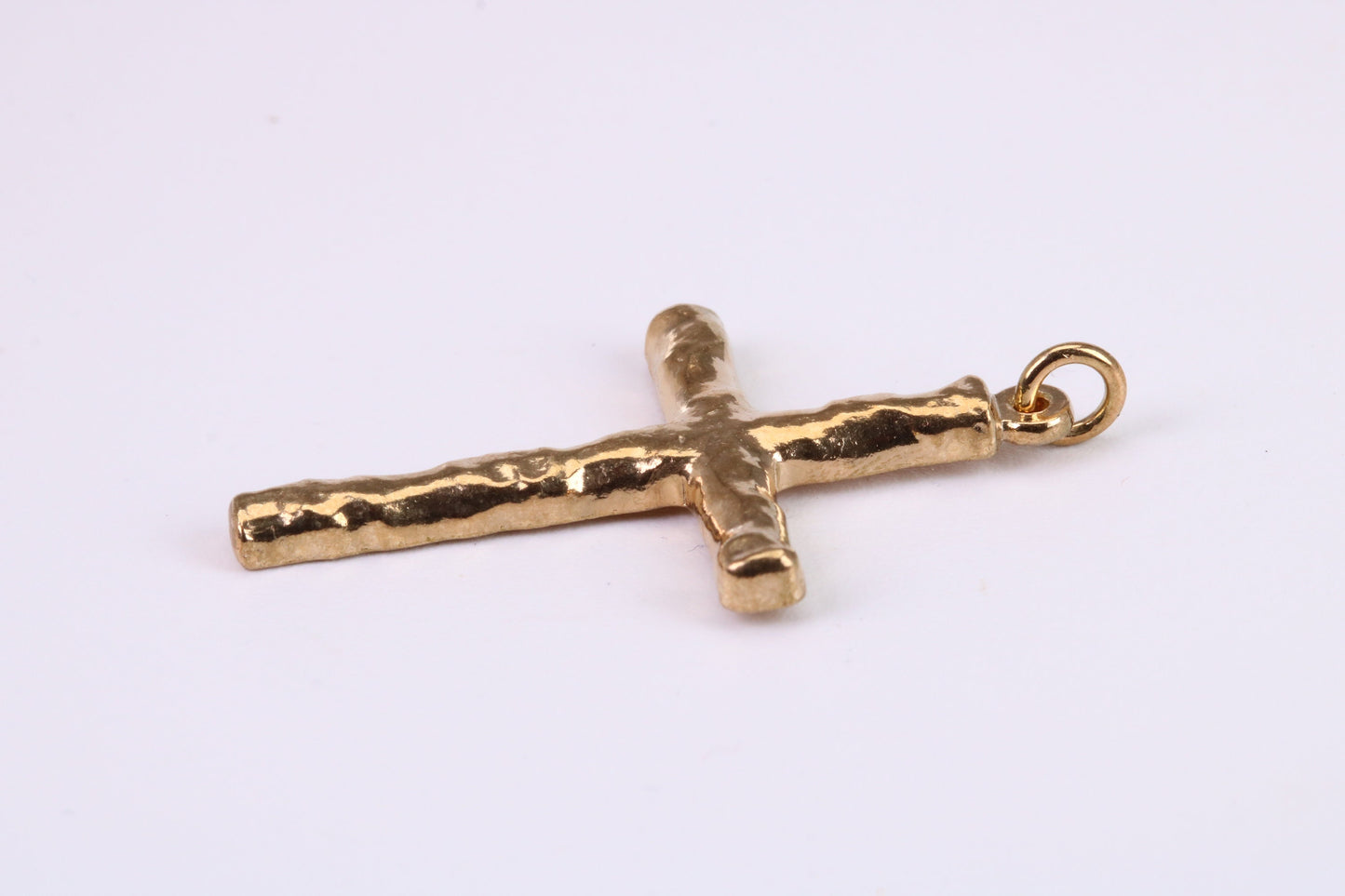 38 mm Long Gold Cross, Made from Solid Yellow Gold, British Hallmarked