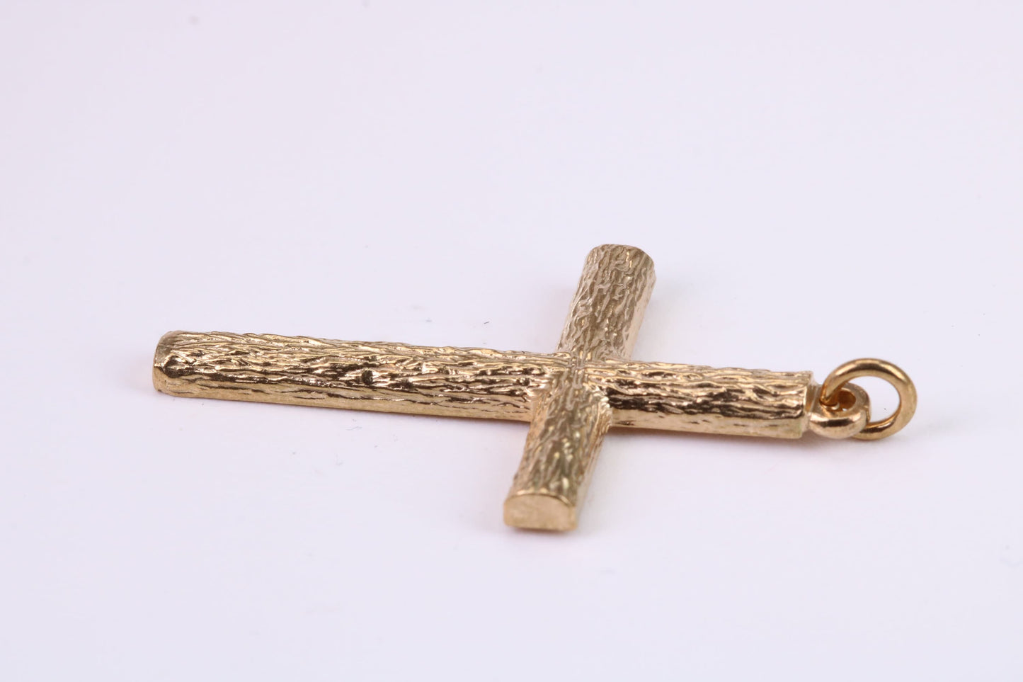 39 mm Long Gold Cross, Made from Solid Yellow Gold, British Hallmarked