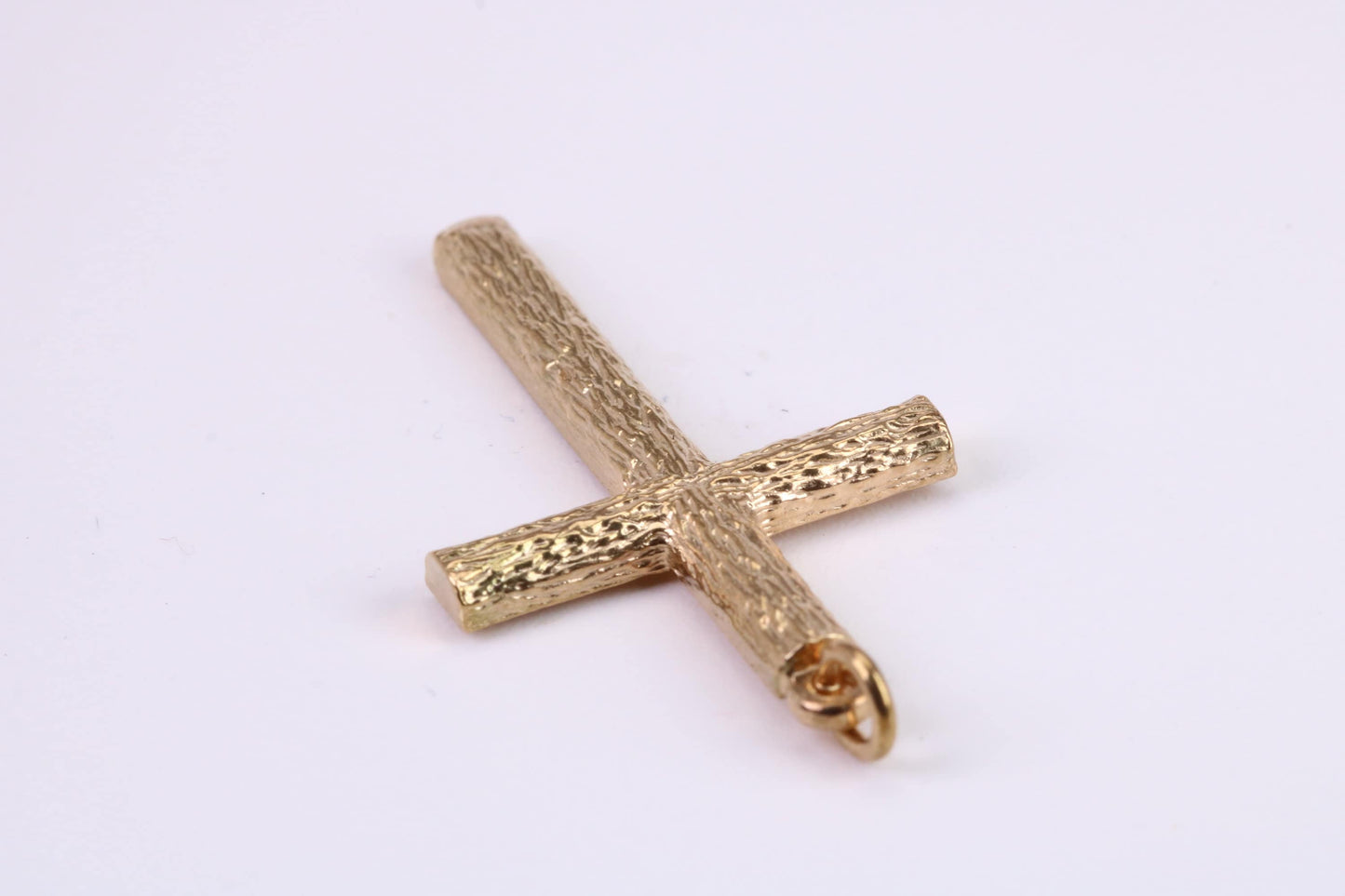 39 mm Long Gold Cross, Made from Solid Yellow Gold, British Hallmarked