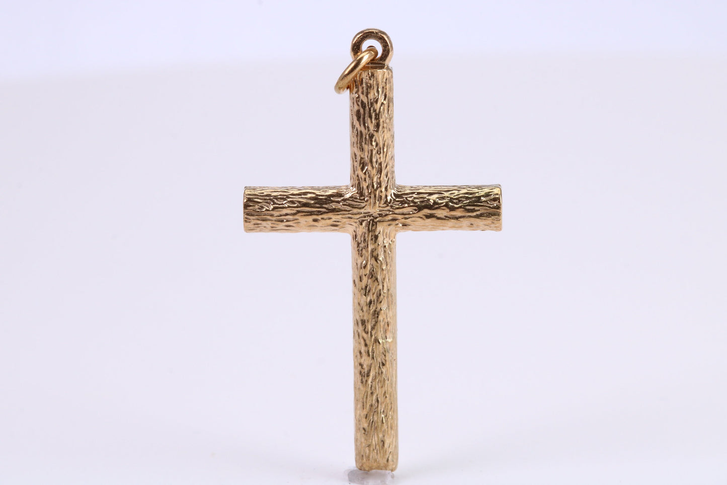 39 mm Long Gold Cross, Made from Solid Yellow Gold, British Hallmarked